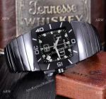 Wholesale Rado Ceramica Chronograph Black Matte Watch